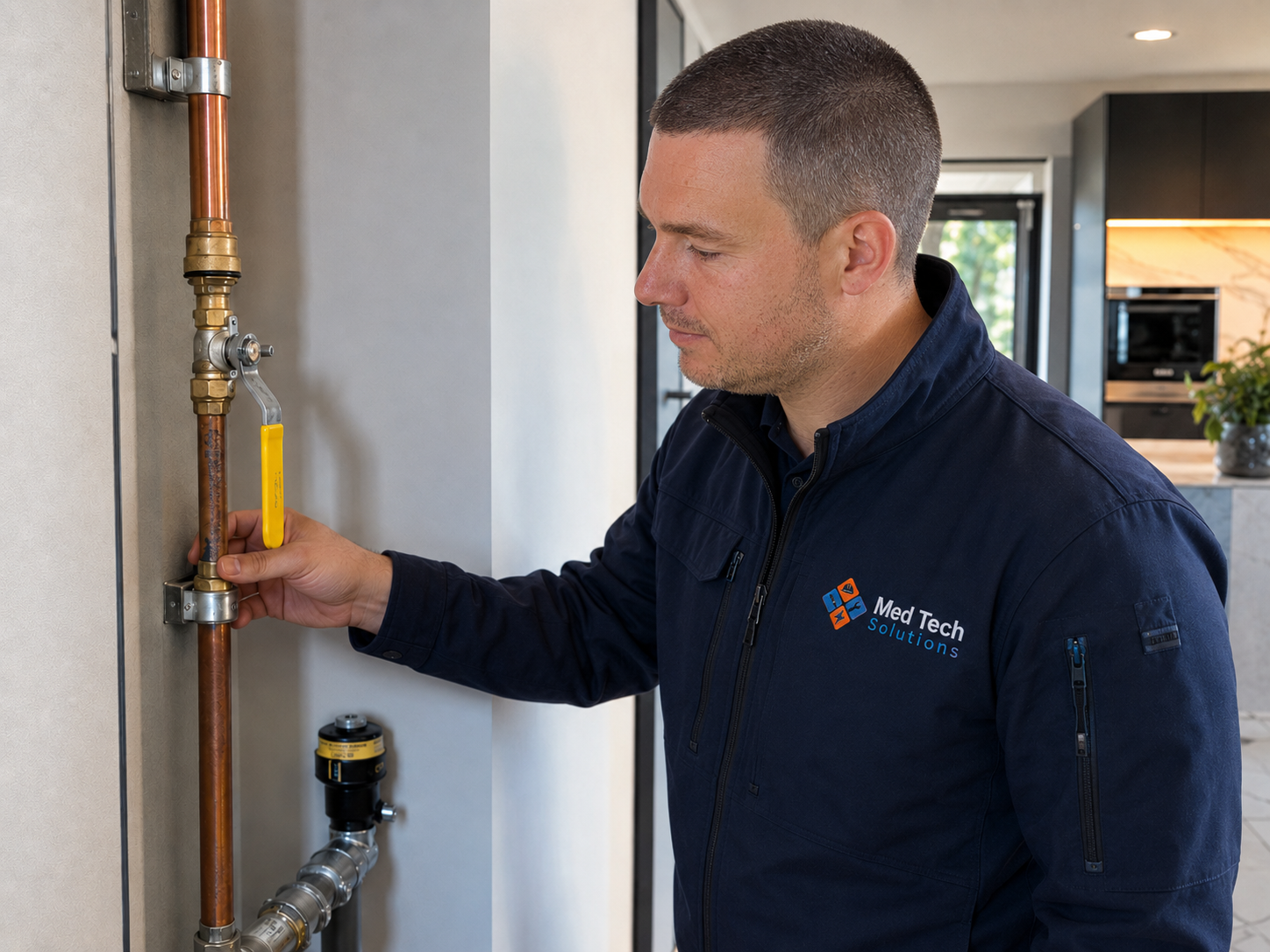 Gasinstallaties advies door Med Tech Solutions