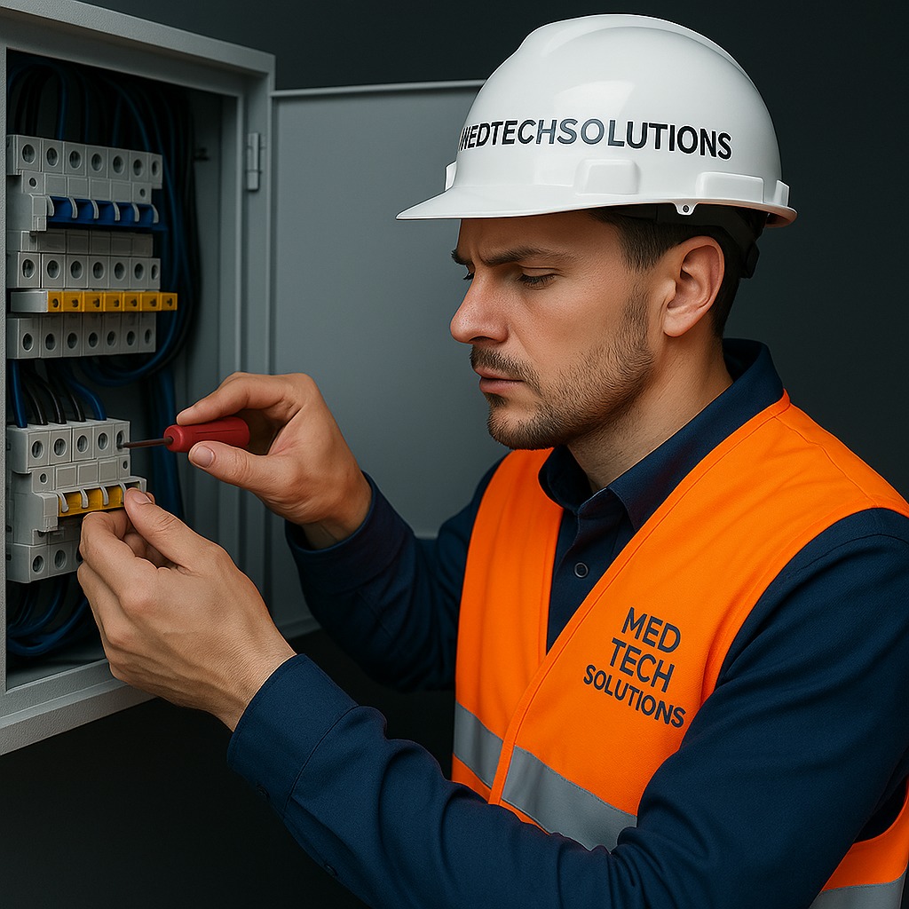 MedTechSolutions Elektra Storing, Gaslek Detectie, Waterlekkage Reparatie